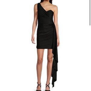 Elegant Black One-Shoulder Dress
Gianni Bini Brand 
Purchased at Dillards
